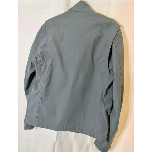 Vintage 90's Banana Republic Bomber Jacket Men’s Small Grey - Picture 2 of 9